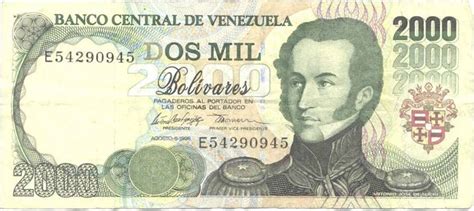 Currency   Caracas, Venezuela