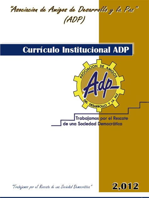 Currículo Institucional ADP | Guatemala | Democracia