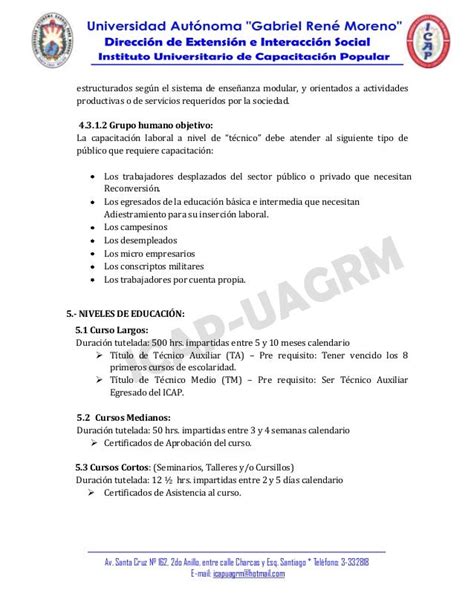 Curriculum Institucional ICAP 2013