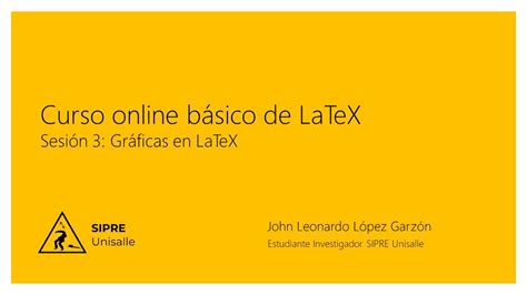 Curso básico de LaTeX, sesión 3: Gráficas en LaTeX   YouTube