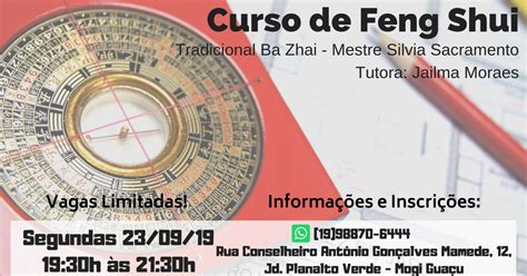 Curso de Feng Shui   Tradicional Ba Zhai   Sympla