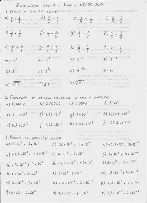 Curso Methodus Prof Chambinho: exercícios de matemática ...