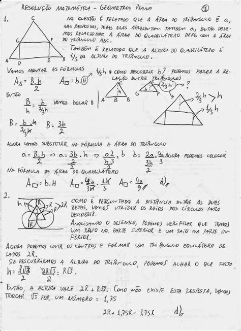 Curso Methodus Prof Chambinho: resolução matemática ...