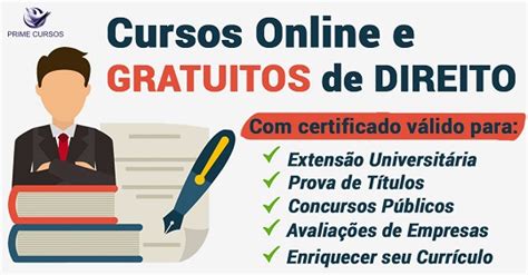 Cursos de Direito Online Grátis | Prime Cursos