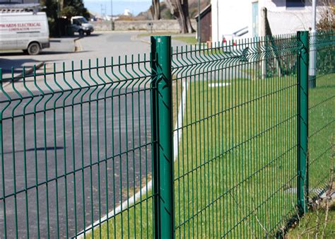 Custom PVC Welded Wire Mesh Fencing 200mm x 50mm For Road ...