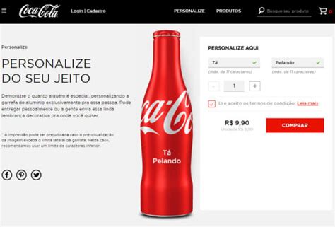Customização e escolhas personalizadas: Nike, Coca Cola e ...
