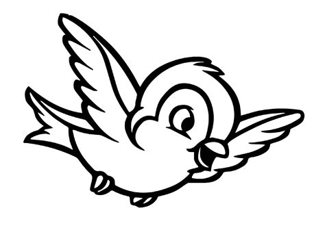 Cute Birds Coloring Pages   Coloring Home