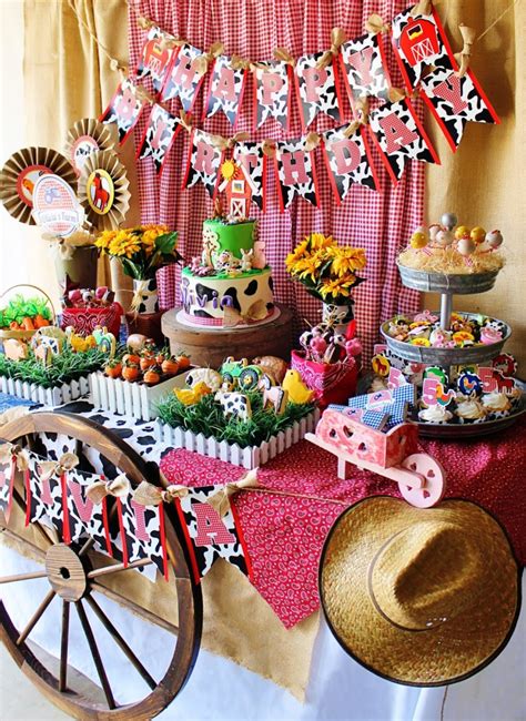 Cute Farm Party   Baby Shower Ideas   Themes   Games
