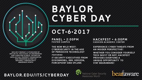 Cyber Day at Baylor to Feature Panel with Corporate IT Leaders ...