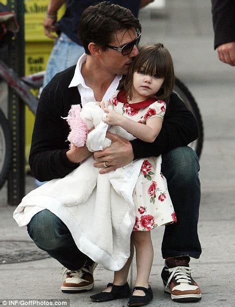 Daddy s little princess: Adorable Suri Cruise enjoys a ...