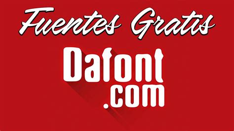 Dafont.com Descargar fuentes o tipos de LETRAS GRATIS!   YouTube
