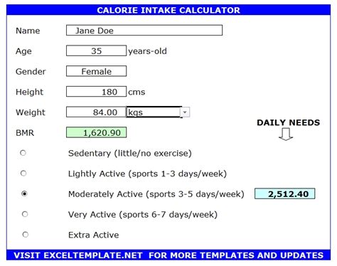 Daily calorie intake calculator to lose weight ...