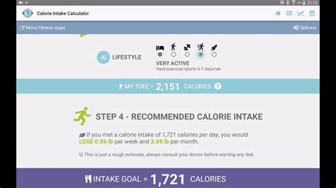 Daily Calorie Intake Calculator & Tracker Android App ...
