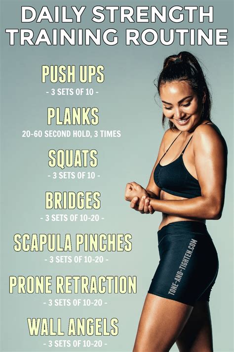 Daily Strength Training Routine | Tone and Tighten