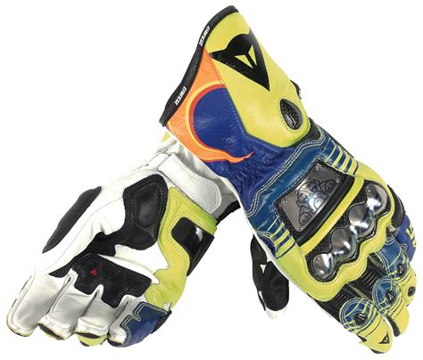 Dainese 2015 Valentino Rossi Replica D1 Gloves   RevZilla