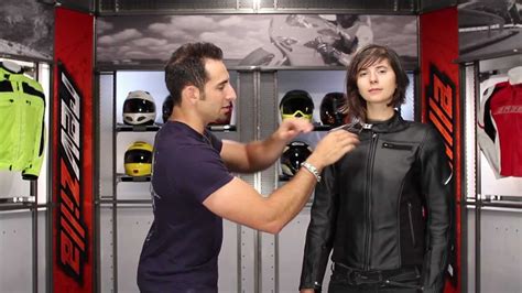 Dainese Ladies Cage Leather Jacket Review at RevZilla.com ...