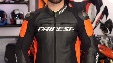 Dainese Racing 3 Jacket Review at RevZilla.com   YouTube