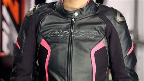 Dainese Women s Racing D1 Leather Jacket Review at ...