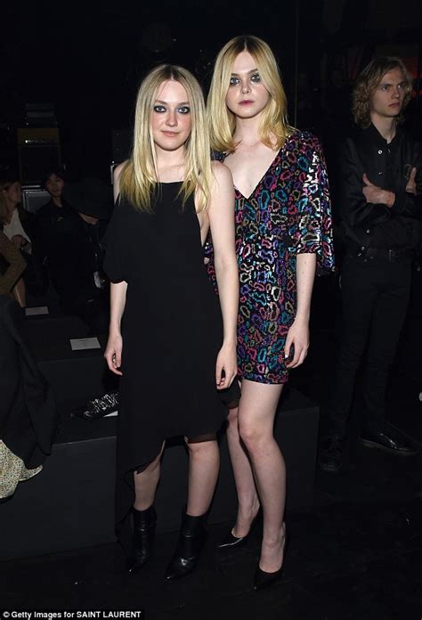 Dakota and Elle Fanning dare to be different at Saint ...