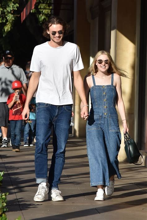 Dakota Fanning and Boyfriend Jamie Strachan Out in LA