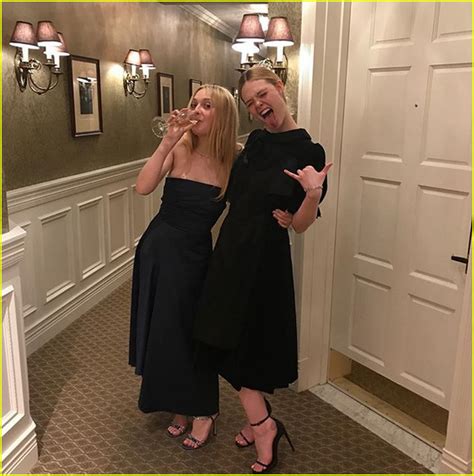 Dakota Fanning Rang in 2019 with Little Sis Elle! | Photo ...