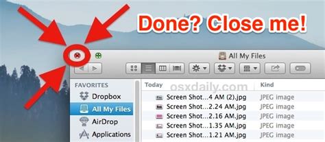 Dale un impulso a Mac Finder renunciando a  Todos mis archivos