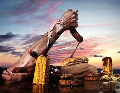 Dali Inspired Surrealist Paintings Of Food & Kitchen ...