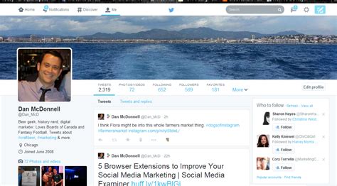 Dan McDonnell on Setting Up Your New Twitter Profile Page – AEA365