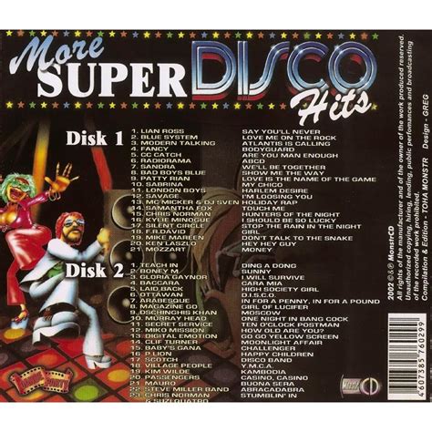 Dance hits 80 s 90 s greatest songs pop superstars 4 cd new sealed ...
