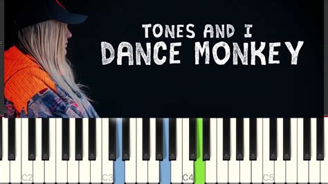 Dance Monkey   Easy Piano Tutorial   TONES AND I   YouTube