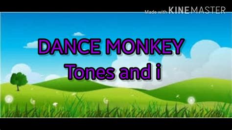 DANCE MONKEY with Lyrics by Tones and I   YouTube