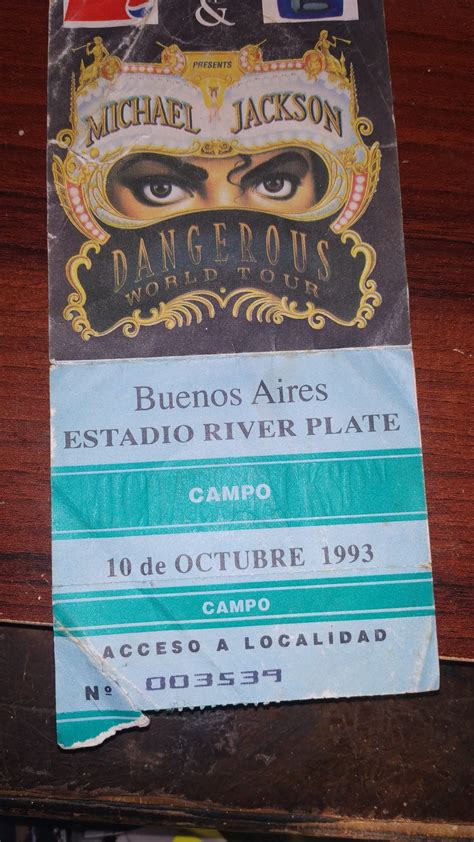 Dangerous Tour 1993  Buenos Aires .  Argentina  Estadio ...