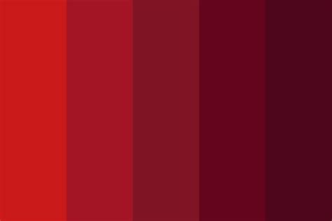 Dark Cherry Color Palette. #colorpalettes #colorschemes # ...