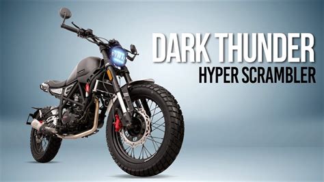 Dark Thunder Hyper Scrambler 250 cc   YouTube