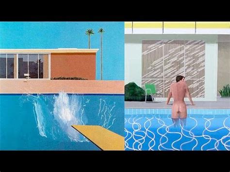 David Hockney   A Bigger Splash / Swimming pool paintings ...