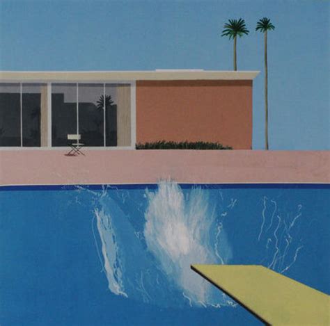 David Hockney   A bigger Splash, The Sunbather   Catawiki