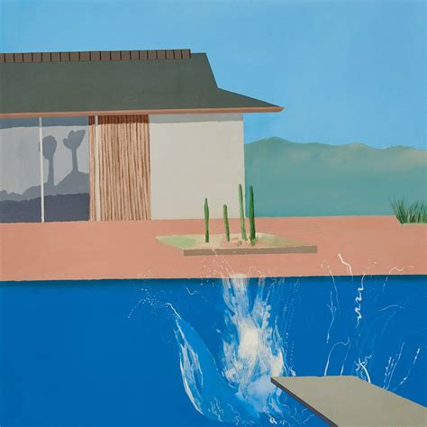 David Hockney s Iconic Masterpiece,  The Splash ...