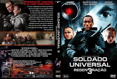 DC Capas: Soldado Universal 3  Regeneração   Van Damme