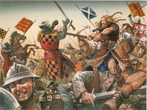 De 1298 – Batalla de Falkirk, Escocia, son vencidos los ...