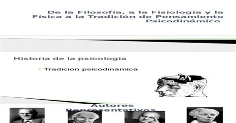 De La Filosofía, A La Fisiología y La Física a La ...