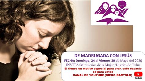 DE MADRUGADA CON JESÚS 1 YouTube