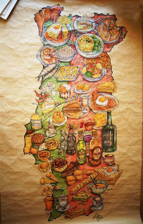 De Taiwan com amor: um mapa da comida portuguesa | Comida ...