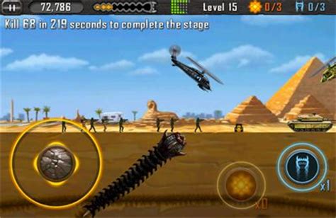 Death Worm Descargar para iPhone gratis el juego El gusano asesino
