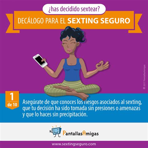 Decálogo para prevenir los riesgos del sexting con motivo del Safer ...