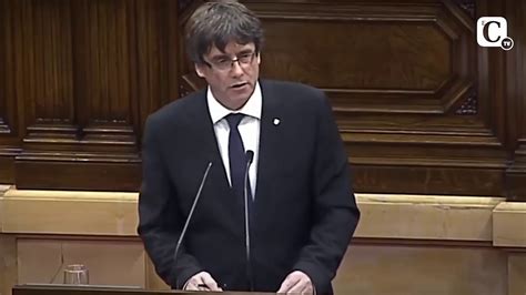 Declaración de independencia de Cataluña: discurso ...