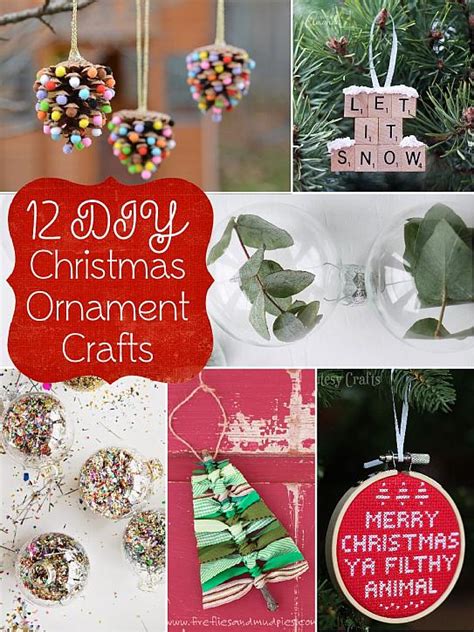 DecoArt Blog   Crafts   12 DIY Christmas Ornament Crafts