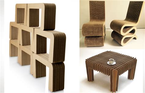 Decoración con muebles de cartón | Fábrica de Cartón | Indugevi