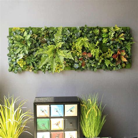 Decoracion Con Plantas Artificiales En La Pared / Tendencias deco con ...