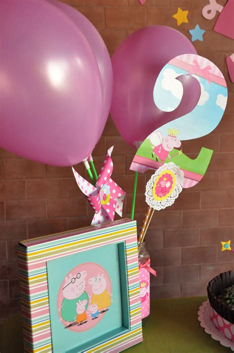 Decoración cumpleaños Peppa Pig | Chica outlet