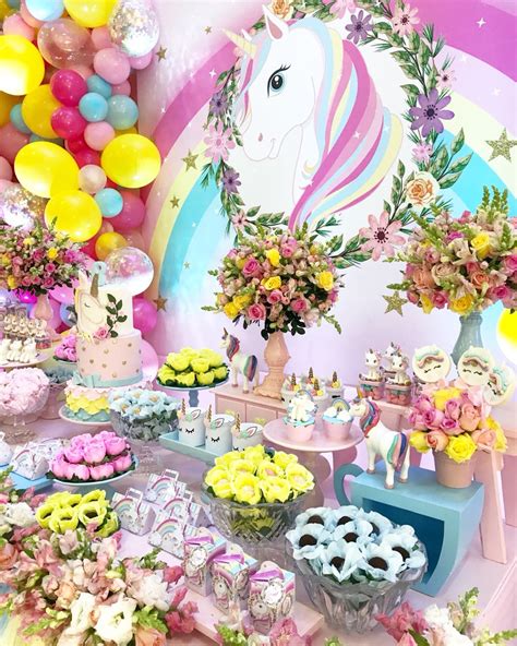 Decoración cumpleaños UNICORNIO | Decoraciones Tematicas